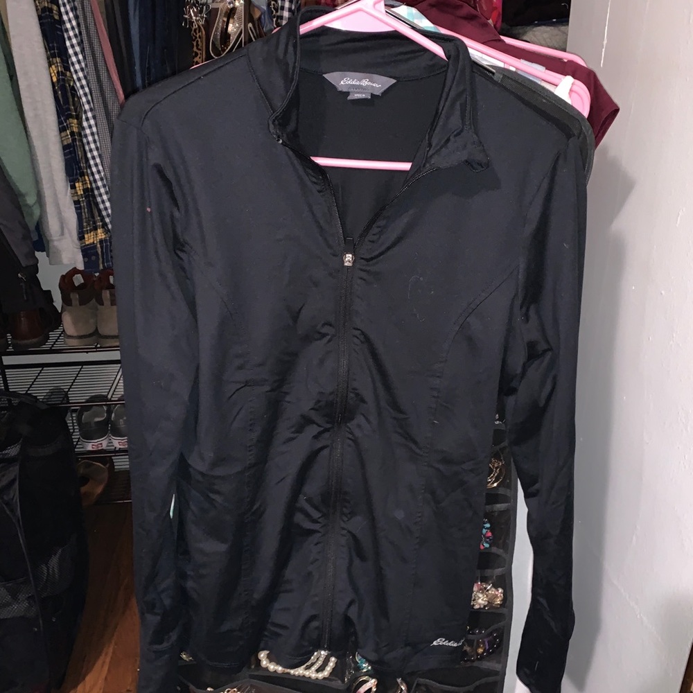 Eddie Bauer Black Zip Up
